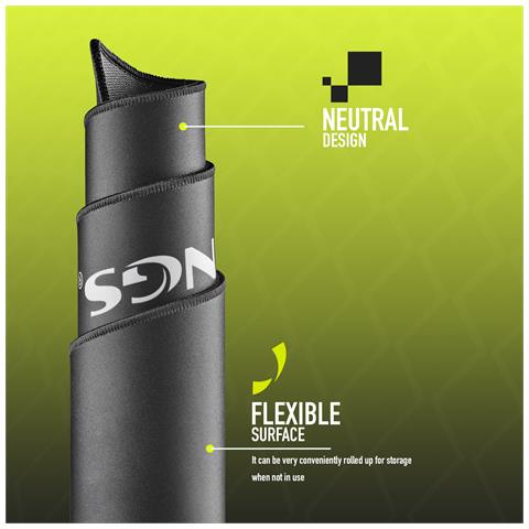 GPX-605 Tappetino per mouse per gioco da computer Nero - Foto 2