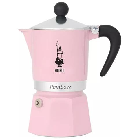 Caffettiera Italiana, 6 Tazze, Rosa Pastello - 0006546 - Foto 1