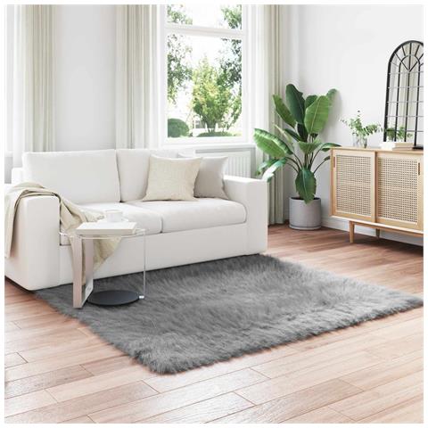 Tappeto Pecora Tafalla Grigio 120 x 120 cm Poliestere - Foto 2