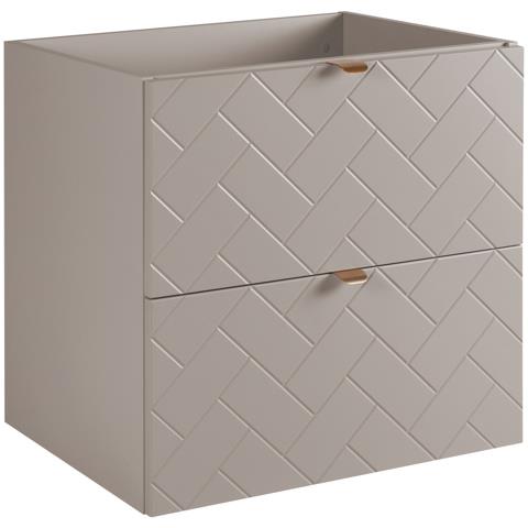 | Mobiletto 60 cm - Beige Mat - Mobili da bagno - Mobiletti - Senza top - Foto 1