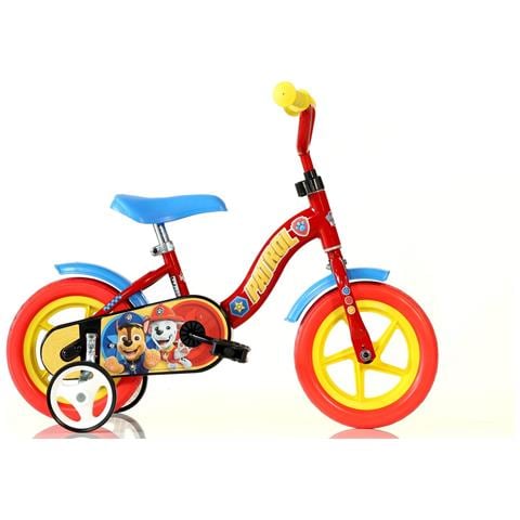 Bici Da Bambino Misura 10'' Art. 108l-pw Bicicletta Da Bimbo Linea Paw Patrol - Foto 1