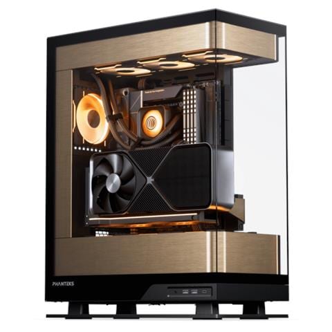 Evolv X2 Midi Tower Nero, Oro - Foto 1