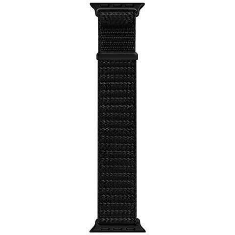 Cinturino Orologio per Apple Watch Series 11 10 42mm - Nylon, Nero - Foto 1