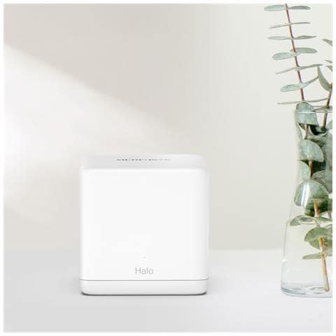 HALO H60X Dual-band (2.4 GHz / 5 GHz) Wi-Fi 6 (802.11ax) Bianco 2 Interno - Foto 3