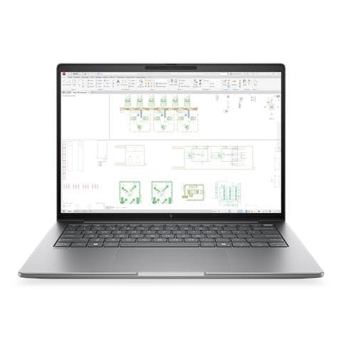 DS3W9AT laptop Copilot+ PC Intel Core Ultra 7 35,6 cm (14") WUXGA 48 GB DDR5-SDRAM 1 TB SSD Wi-Fi 7 (802.11be) Windows 11 Pro AI Workstation, AI PC Argento - Foto 1