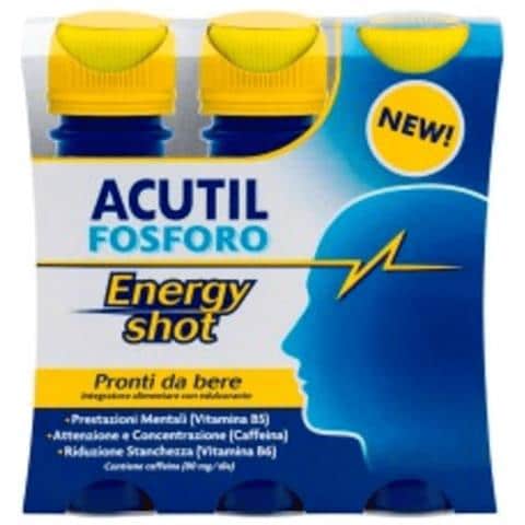 Acutil Fosforo Energy Shot 3 X 60 ml - Foto 1
