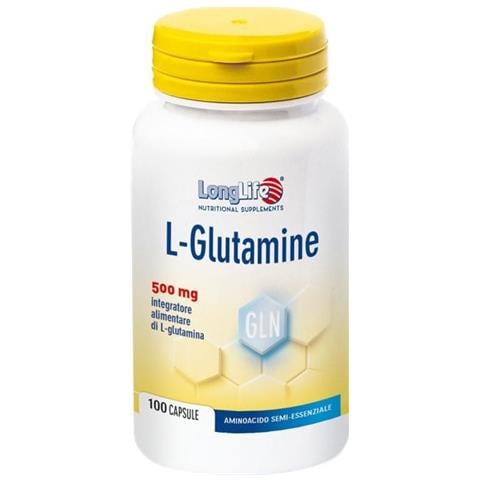 L-Glutamine 100 Capsule di Gelatina da 620 mg - Foto 1