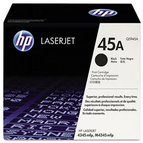Q5945A Toner Originale Nero per LaserJet 4345 mfp Capacità 18000 Pagine (006R03116)  - Foto 2