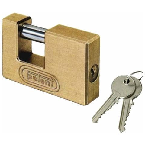 Lucchetto Ottone Mm 76 Serrande - Foto 2