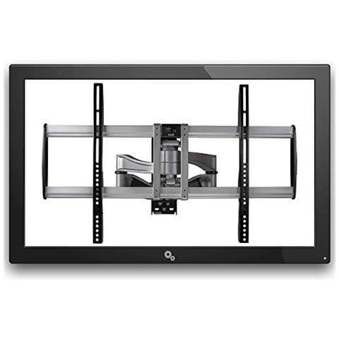 Braccio per TV a muro Full-Motion per TV da 32"" a 75"" Acciaio & Alluminio Articolabile per Schermo piatto - Foto 5