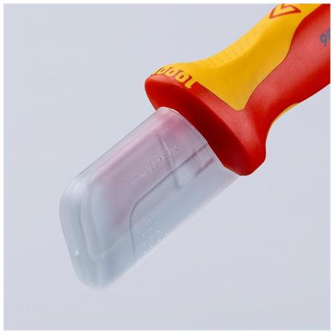 98 55 SB Taglierino Rosso, Giallo Coltello a lama fissa - Foto 2