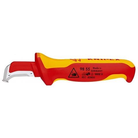 98 55 SB Taglierino Rosso, Giallo Coltello a lama fissa - Foto 1