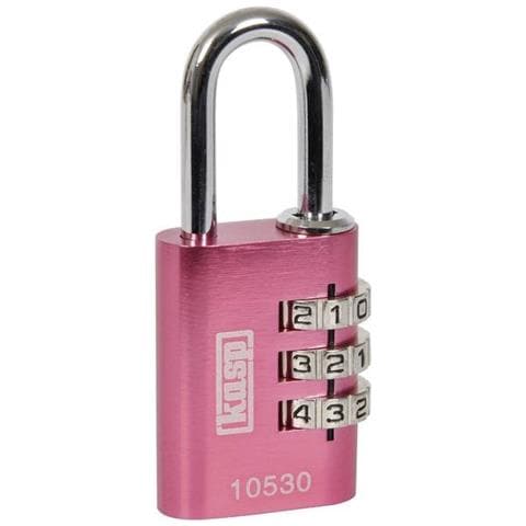 Lucchetto 30 Mm Rosa Serratura A Combinazione Numerica - Foto 1