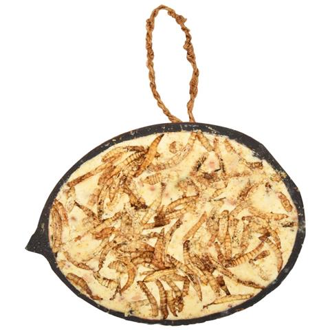 Noci Di Cocco Ripiene Di Cibo Per Uccelli 10 Pz 290 G - Foto 2