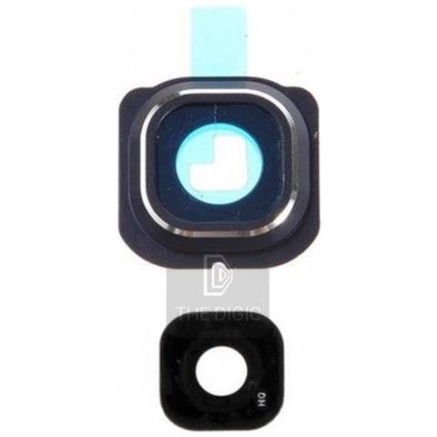 Camera Lens Supporto Posteriore Galaxy S6 Bordo Nero - Foto 1