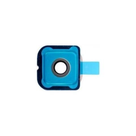 Camera Lens Supporto Posteriore Galaxy S6 Bordo Nero - Foto 2