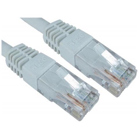 Ert-605 White Cavo Di Rete 5 M Cat6 U / utp [ utp] Bianco (rj45 [ m] To Rj45 [ m] Cat6 5m White Oem Moulded Boot Copper Utp Network Cable)  - Foto 1