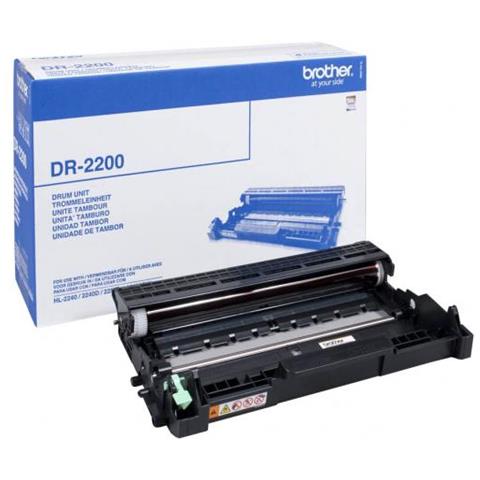 Tamburo Originale Dr-2200 Dr2200 Hl 2240d, 2250dn Mfc-7360 Capacita' 12.000 Pagine - Foto 1