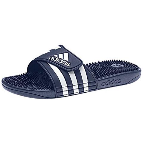 Adissage, Ciabatte Unisex - Adulto, Blu / Bianco / Blu, 43 Ue - Foto 1