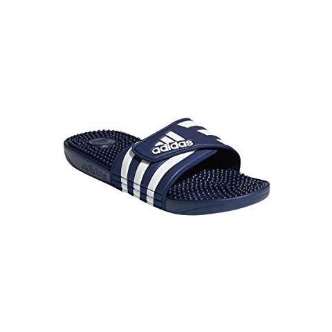 Adissage, Ciabatte Unisex - Adulto, Blu / Bianco / Blu, 43 Ue - Foto 5
