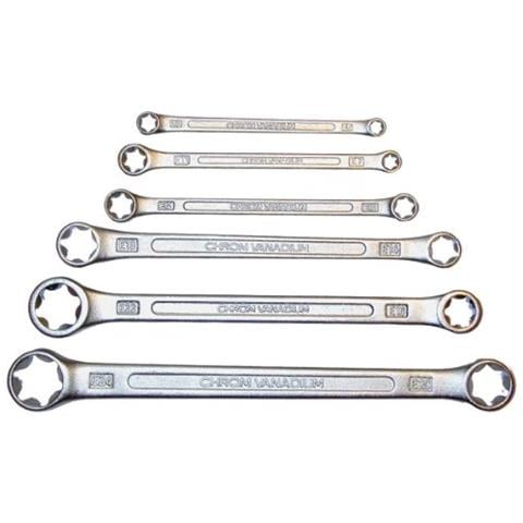 01560l - Set Chiavi A Cricchetto Doppie Torx - Foto 1