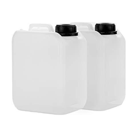 2x 2.5 L Scatola Metallica Fatta Da Hdpe Din 45 Mm Cap E Certificazione Delle Nazioni Unite Bombola Acqua Cibo-safe - Foto 1