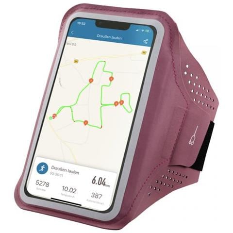 Finest Sports Custodia Per Cellulare 14 Cm (5.5"") Fascia Da Braccio Rosa - Foto 1