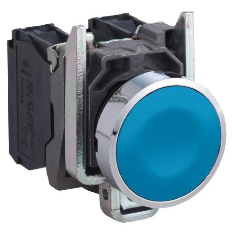 Apc Xb4ba61 Interruttore Elettrico Interruttore A Pulsante Blu - Foto 1
