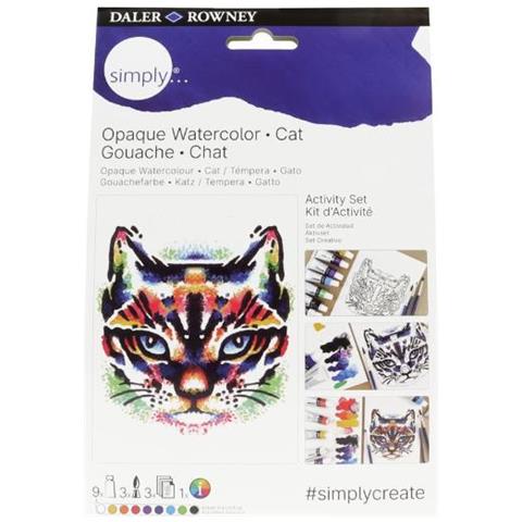 Kit Activity Guazzo Simply Gatto - Foto 2