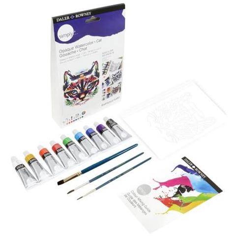 Kit Activity Guazzo Simply Gatto - Foto 1