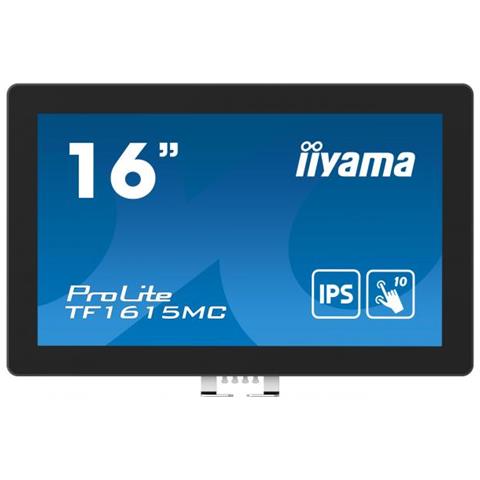 Iiyama Prolite Tf1615mc-b1 Monitor Pc 39,6 Cm (15.6"") 1920 X 1080 Pixel Full Hd Touch Screen Nero - Foto 1
