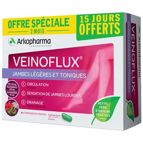 Gambe Leggere E Toniche 60 Capsule Veinoflux - Foto 1