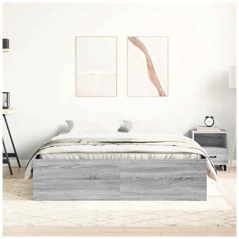 Giroletto Grigio Sonoma 150x200 Cm King Size - Foto 2
