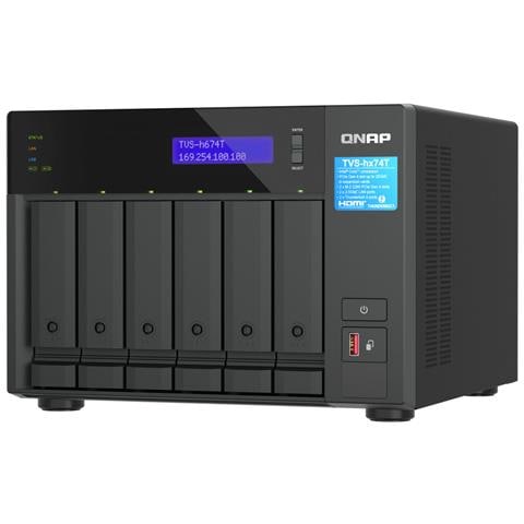 Memorizzazione Sulla Rete Qnap Tvs-h674t-i5-32g Nero Intel Core I5-1240 - Foto 1