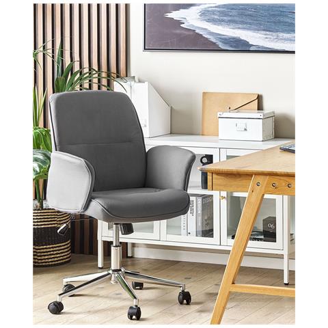 Sedia Da Ufficio Ravishing Grigio - Foto 1