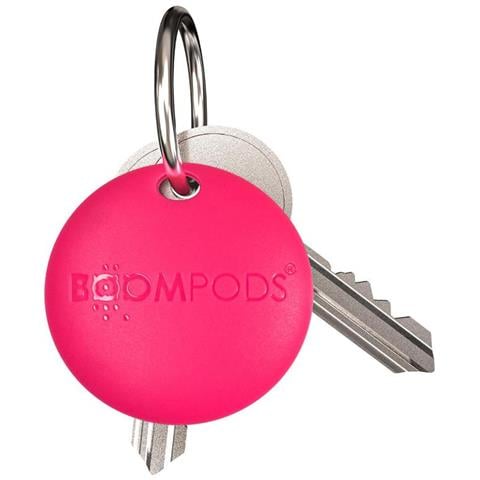 Portachiavi Airtag Modello Boomtag Compatibile Con Apple Trova Il Mio Ipx5, Rosa - Foto 1