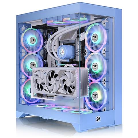 Case Versa H35 Midie Tower ATX / Micro-ATX / Mini-ITX 2 Porte USB 3.0 Colore Blu - Foto 1