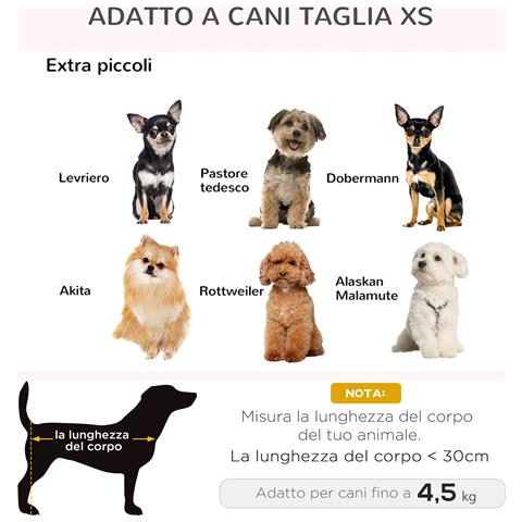 Cuccia Per Cani Di Taglia Piccola (max 10kg) Con Cuscino Lavabile, 70x47x30cm - Grigio Antracite - Foto 1