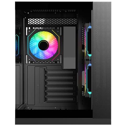 Case Gaming DARK CAVE DS Tower ATX Micro ATX Mini-ITX - Foto 2