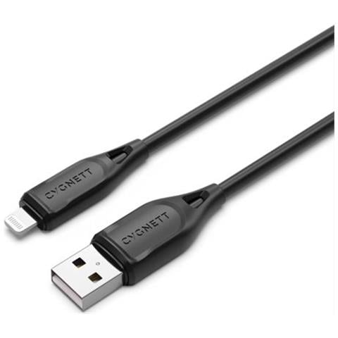 Cavo Da Lightning A Usb-a Per Ricarica E Trasferimento 2,4a 12w Essentials 1m, Nero - Foto 2