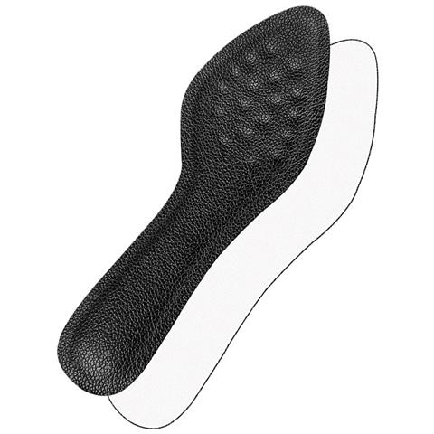 Solette In Pelle - Design A Punta In Pelle Pu Black - Foto 2