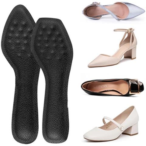 Solette In Pelle - Design A Punta In Pelle Pu Black - Foto 4