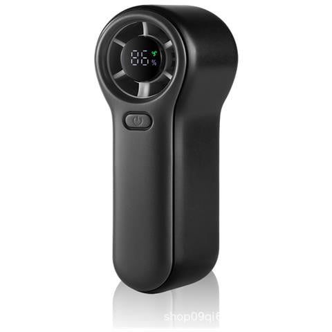 Ventola Portatile Palmare H02 Con Display Digitale Black - Foto 1