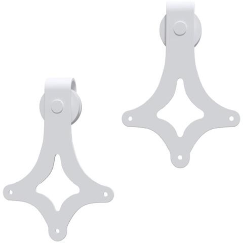 Porta Scorrevole con Set Hardware 70x210 cm Legno Massello Pino - Foto 9