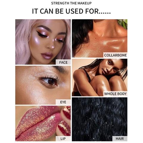 Puff Fairy Damski Illuminante Scintillante In Stick Primer Cipria Trucco - Foto 2