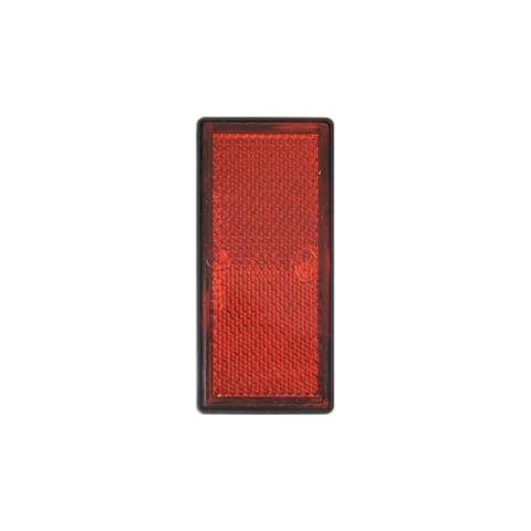 Catarifrangente Adesivo Rosso 105x48mm Confezione Da 10 Pezzi - Foto 1