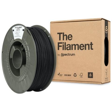 TF-24094 materiale di stampa 3D acido polilattico-fibra di carbonio (PLA-CF) Rosso 1 kg - Foto 1