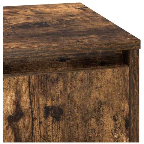 Armadio da Notte con Rovere fumo 39 x 34.5 x 50 cm - Foto 9