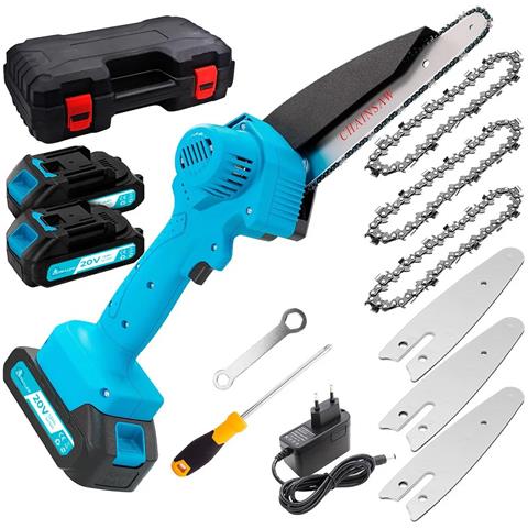 TM-107 motosega 2500 Giri /min Nero, Azzurro - Foto 1