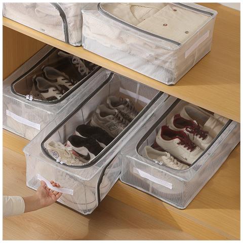 Scatola Pieghevole Porta Scarpe - Organizzatore Antipolvere E Antiumidità - Foto 2
